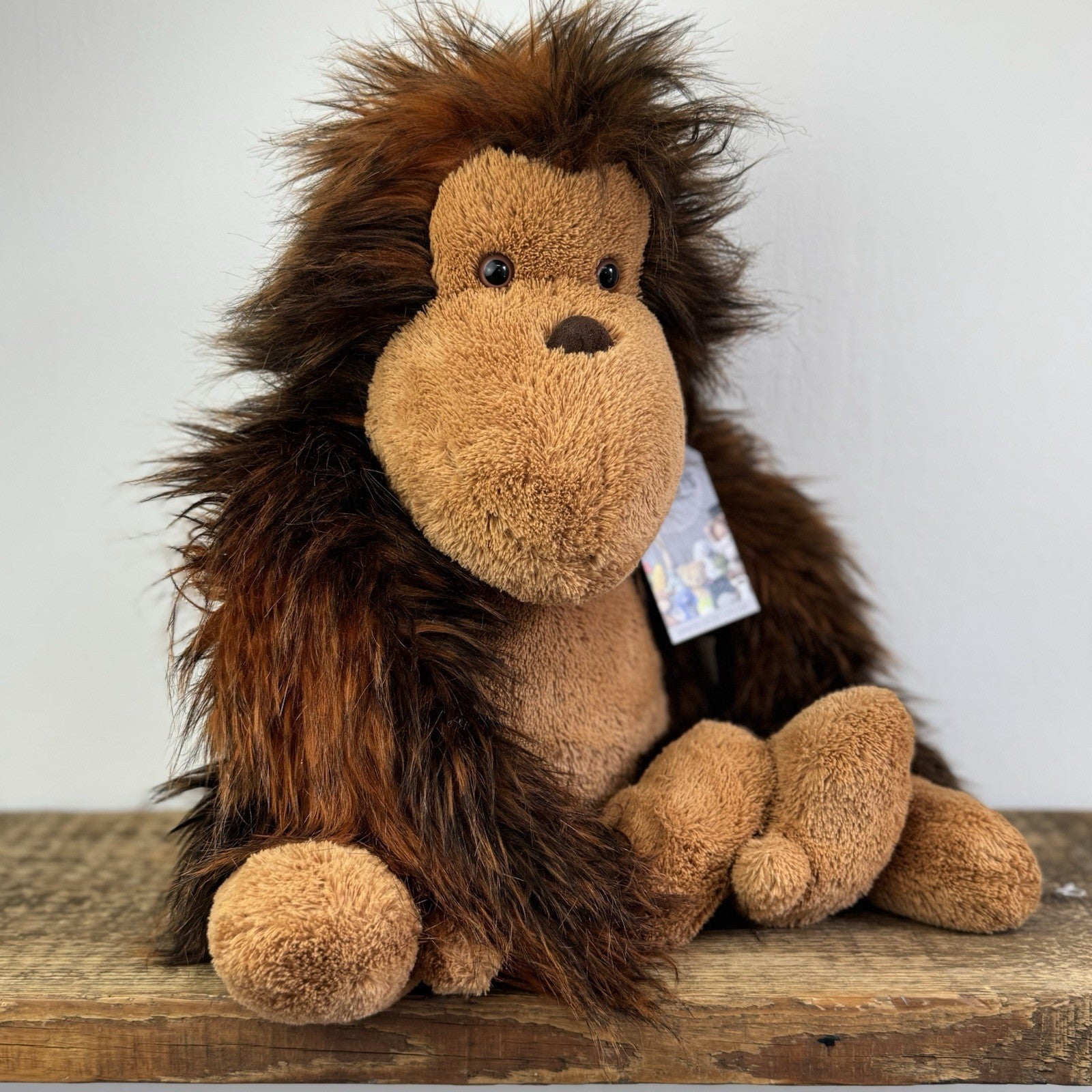Jellycat Olaf The Orangutan Monkey Soft Plush Toy Very Large Big Retired 22"