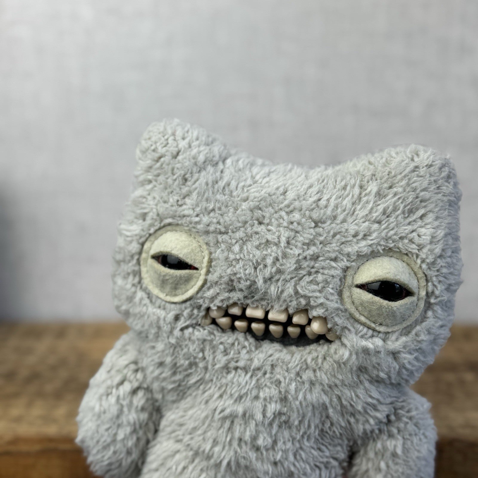 Fuggler Munch Munch Grey Funny Ugly Monster Plush Retired Munch Munch Plush