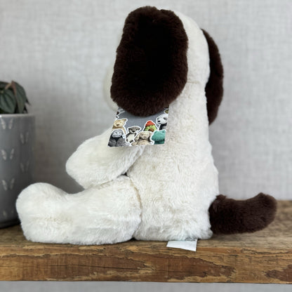 Jellycat Medium Puffles Dog Puppy - Super Soft Puppy Dog Medium Retired 12”