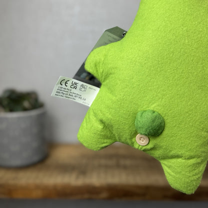 Fuggler Green Misfits Old Tooth Rabid Rabbit - Green Rabbit Fuggler Felt Bunny