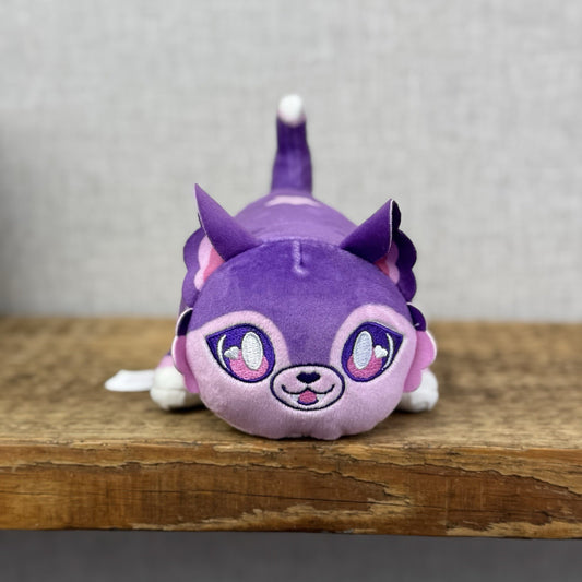 Aphmau MeeMeows- Purple DireWolf Cat 5"