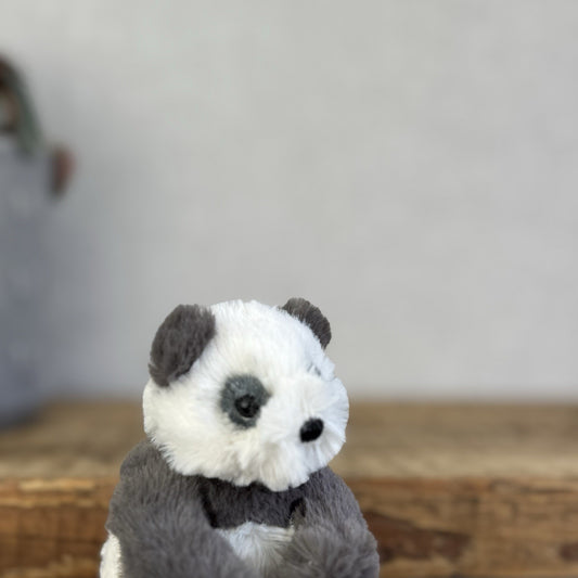 Jellycat Tiny Harry Panda - Tiny Beanie Panda Toy Pocket Pal Size Toy 5” (#2)