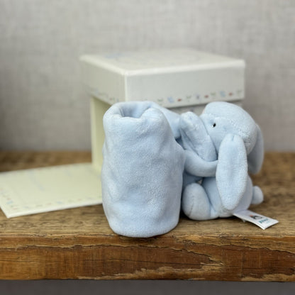 Jellycat My First Soother Blue Blue - New With Box Retired Velour Comforter