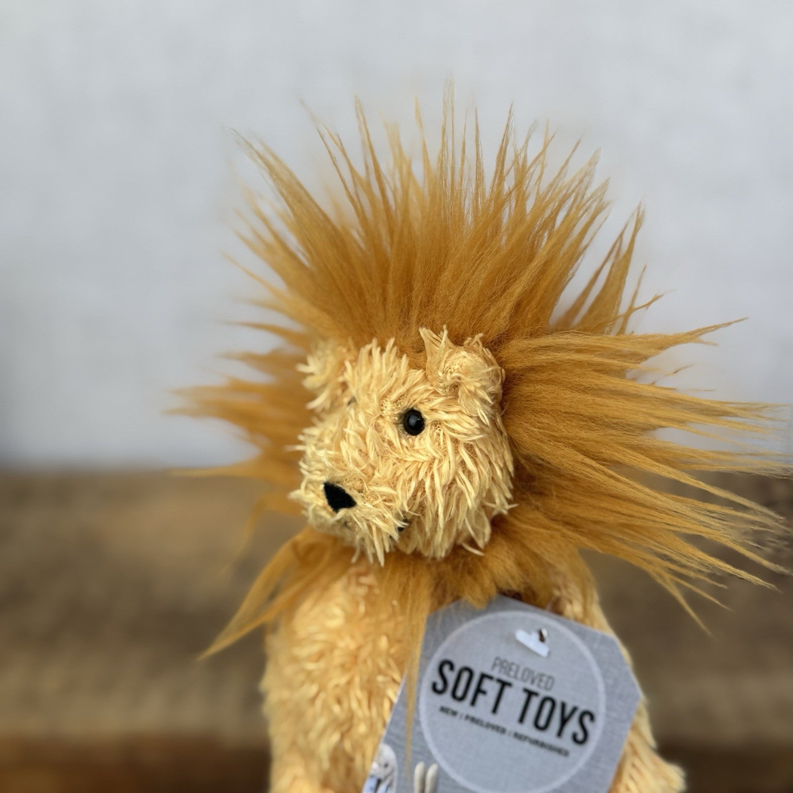 Jellycat Bunglie Tot Lion - Rare Retired US Exclusive Mini Bunglie Lion 7"