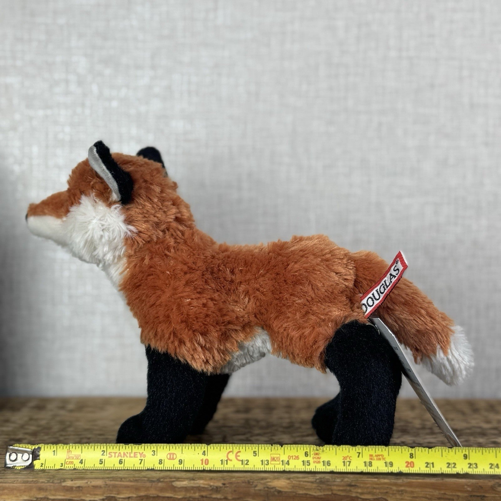 Douglas Cuddle Toy Red Fox - Retired Rare Red Fox Cuddly Toy Small 8"