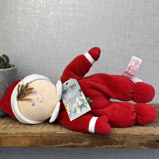 Russ Berrie - Baby Holly Dolly - Rare Vintage Soft Body Doll Plush Collectible