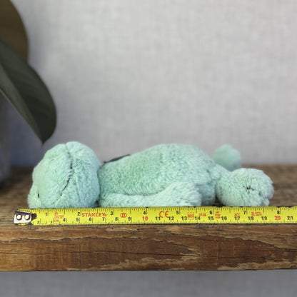 Jellycat Small Bashful Mint Green Frog Soft Beanie Plush Rare And Retired 8”