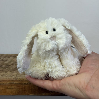 Jellycat Truffles Tiny Bunny - Vintage Rare Beanbag Bunny Hard To Find 4"