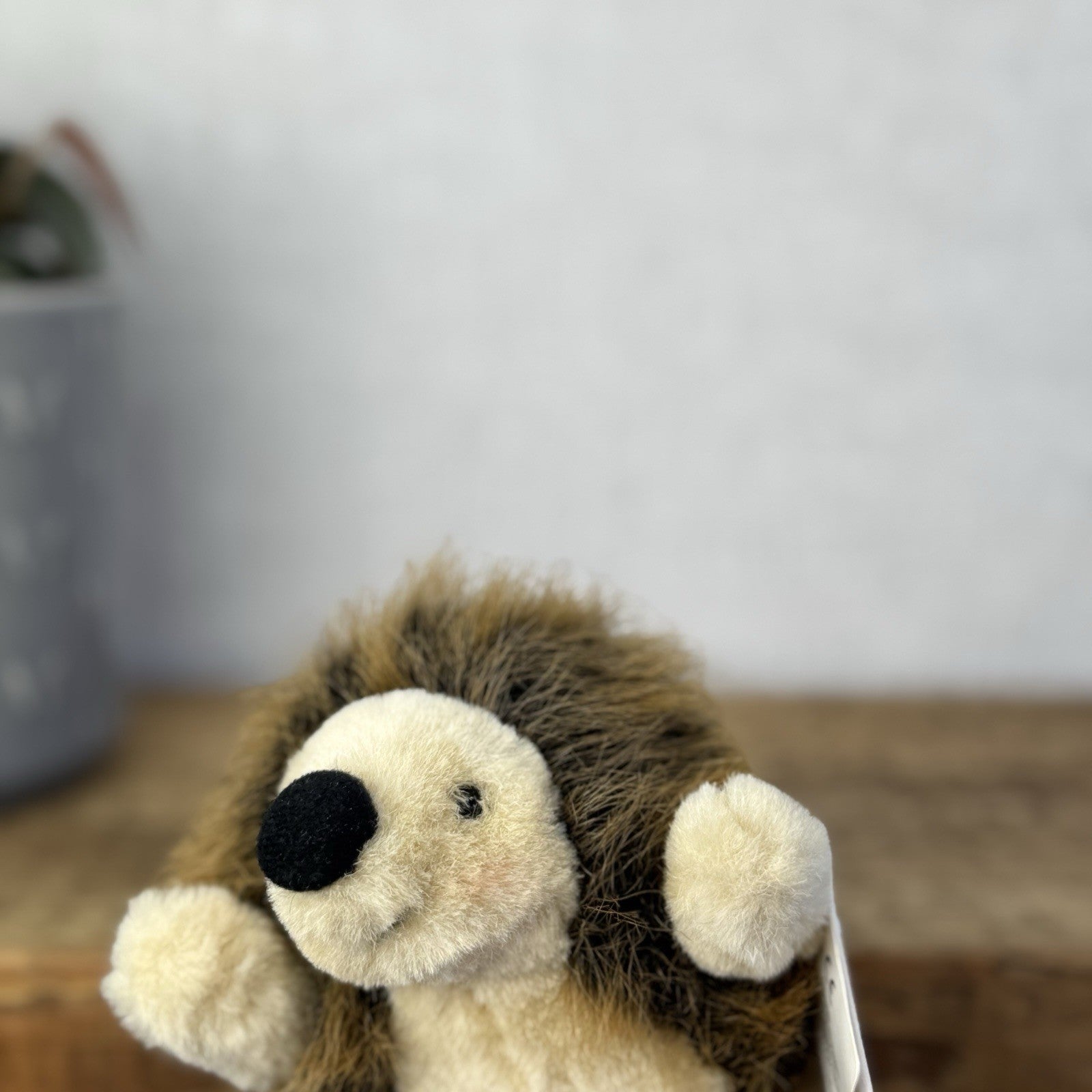Russ Berrie - Hedghogs Of Leafy Lane - Mini Hedghog Vintage Plush With Tags New