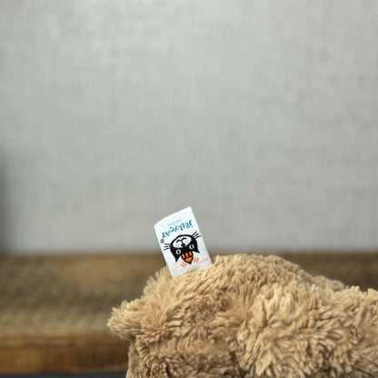 Jellycat Small Bumbly Bear - Small Textured Retired Small Brown Bear 11"