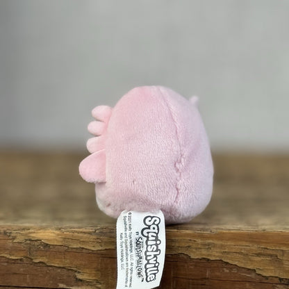 Squishmallow Squishville - Mini Pink Axolotl Soft Toy - Archie Axoltl Sea Plush