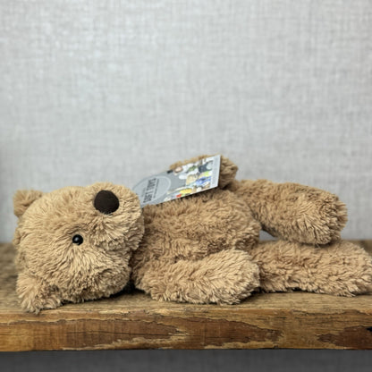 Jellycat Small Bumbly Bear - Small Textured Retired Small Brown Bear 11"