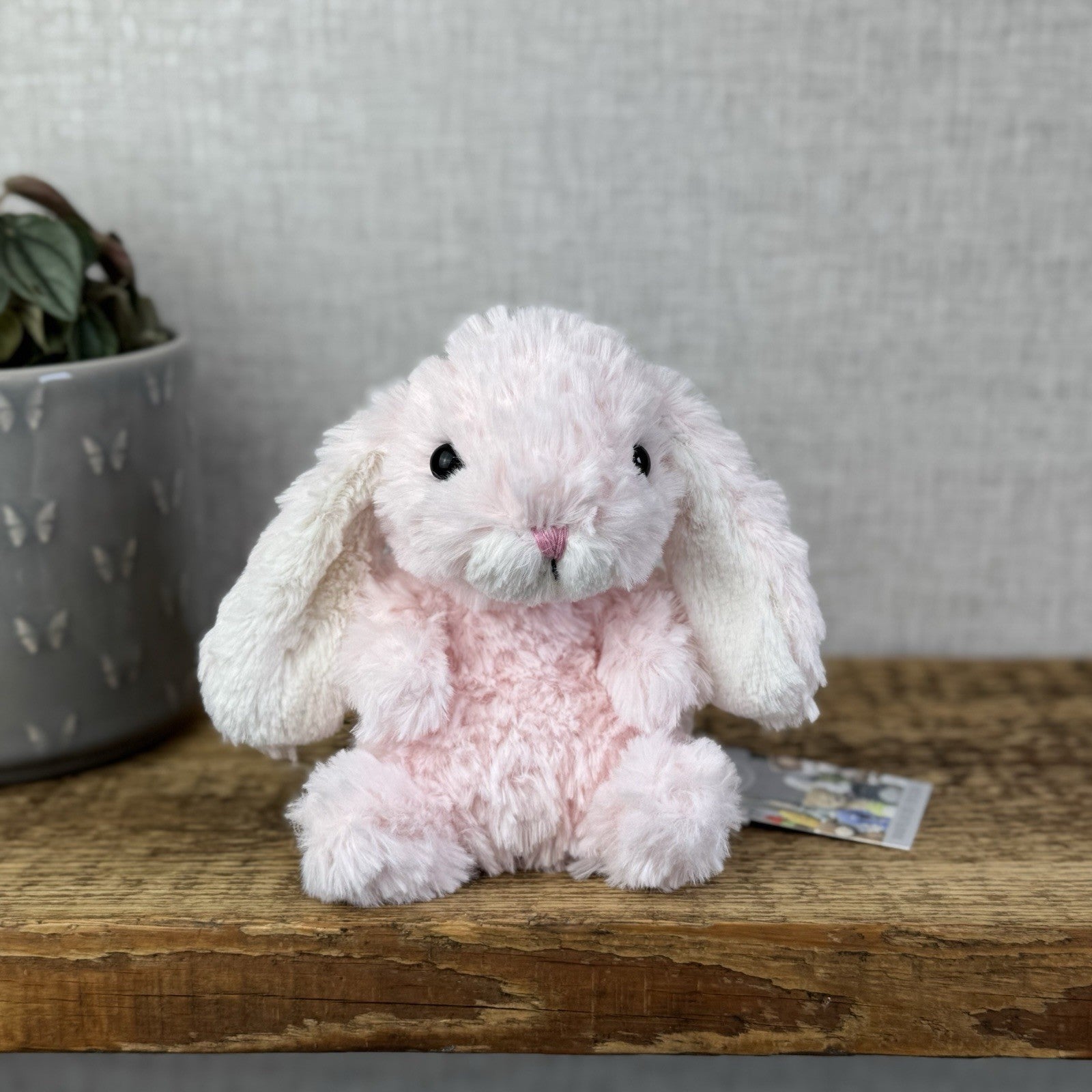 Jellycat Yummy Bunny Baby PinkBunny Rabbit - Mini Light Pink Rabbit Retired 5”