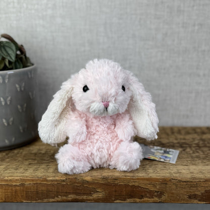 Jellycat Yummy Bunny Baby PinkBunny Rabbit - Mini Light Pink Rabbit Retired 5”