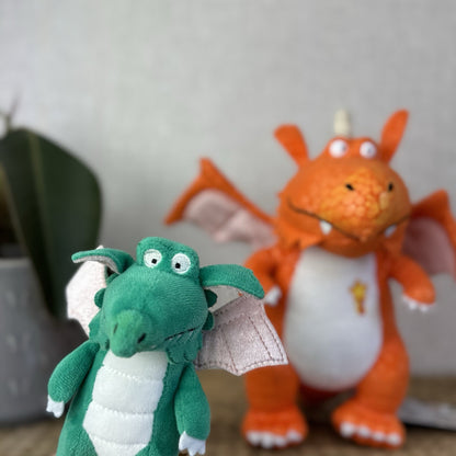 Aurora Zog Dragon And Friends - Julia Donaldson Book Plush Soft Toy Bundle X3