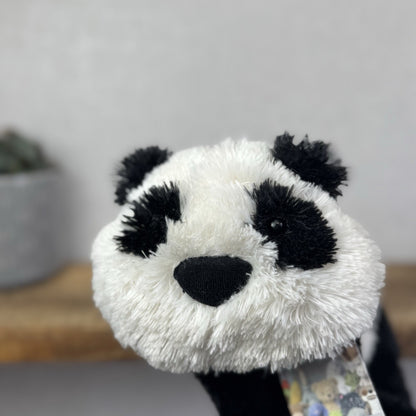 Jellycat Medium Truffles Panda Black White Soft Panda Cushion Vintage (#2)