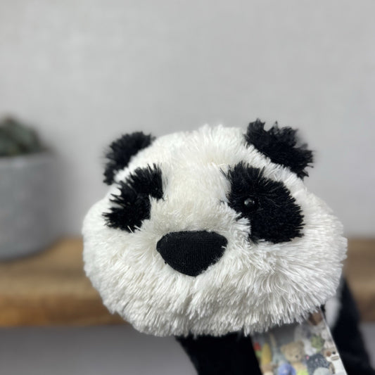 Jellycat Medium Truffles Panda Black White Soft Panda Cushion Vintage (#2)