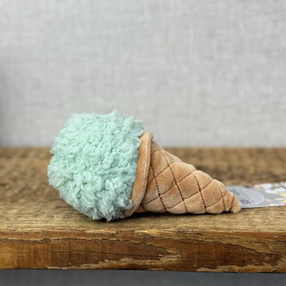 Jellycat Mint Ice Cream- Irresistible Ice Cream - Food Play Toy 7”