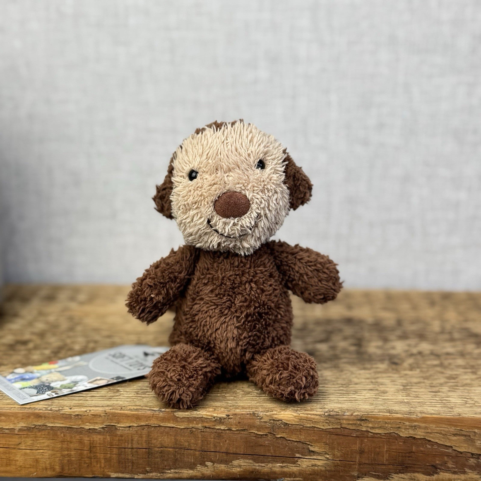 Jellycat Custom Made - Tiny Nugget Monkey (From soother) Mini Beanbag Monkey 5”