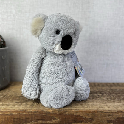 Jellycat Medium Bashful Koala - First Release Old Style Bashful Soft Toy Rare 