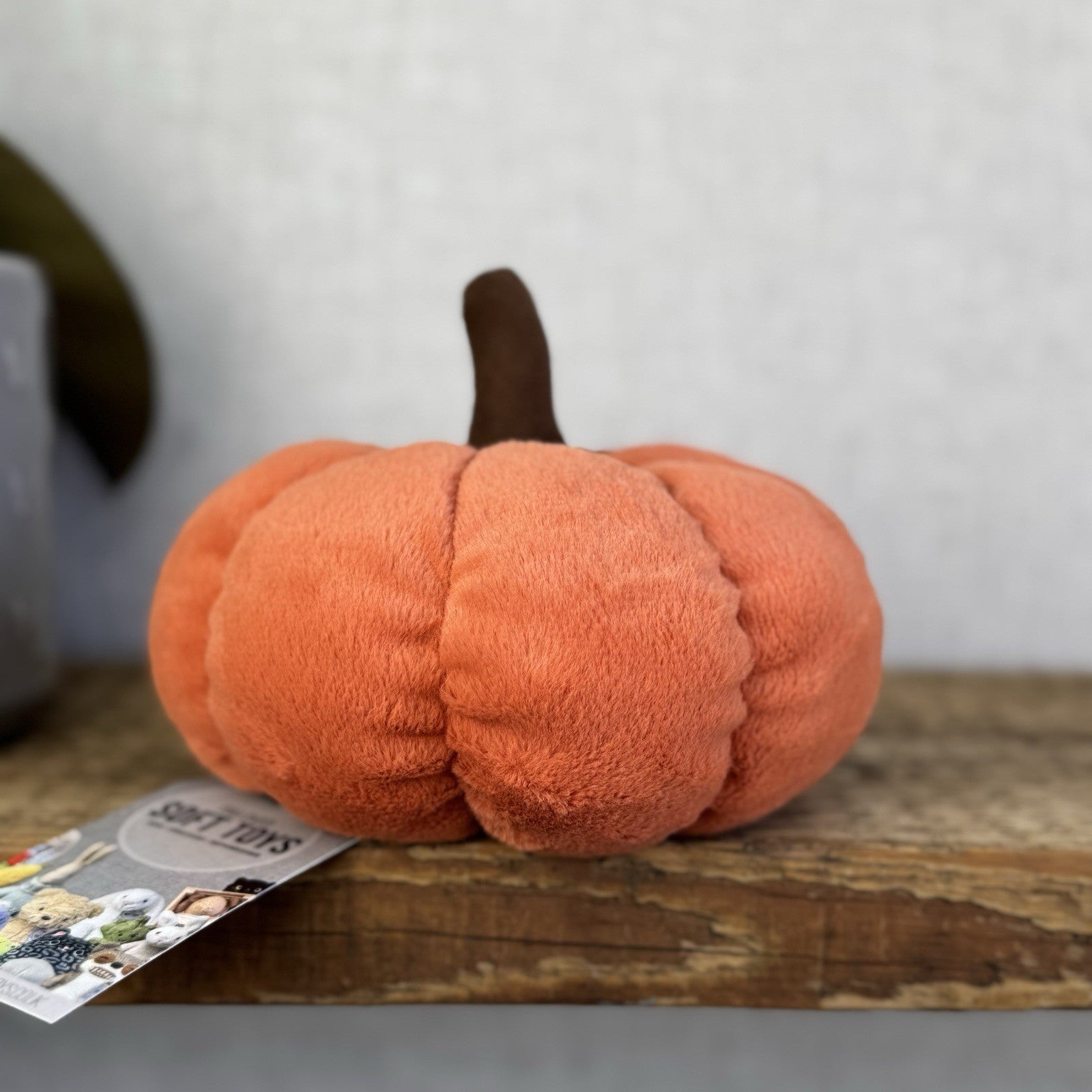 Jellycat Orange Squishy Squash - Amuseable Retired  NWOT Beanie Plush 6”