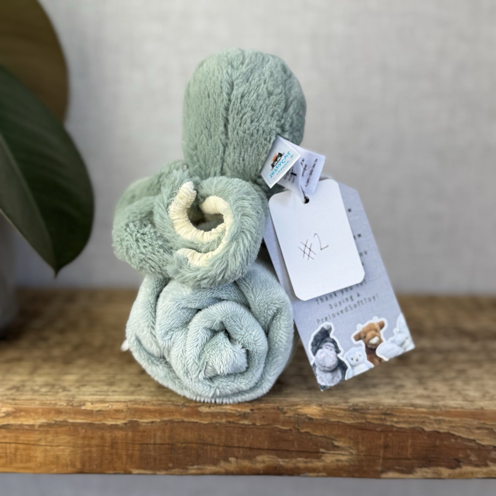Jellycat Odyssey Octopus Soother - Blue Comforter Green Octopus Comforter (#2)