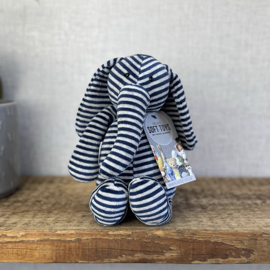 Jellycat Bonbon Elephant - Small Velour Stripey Beanie Soft Toy Retired NWOT 10”