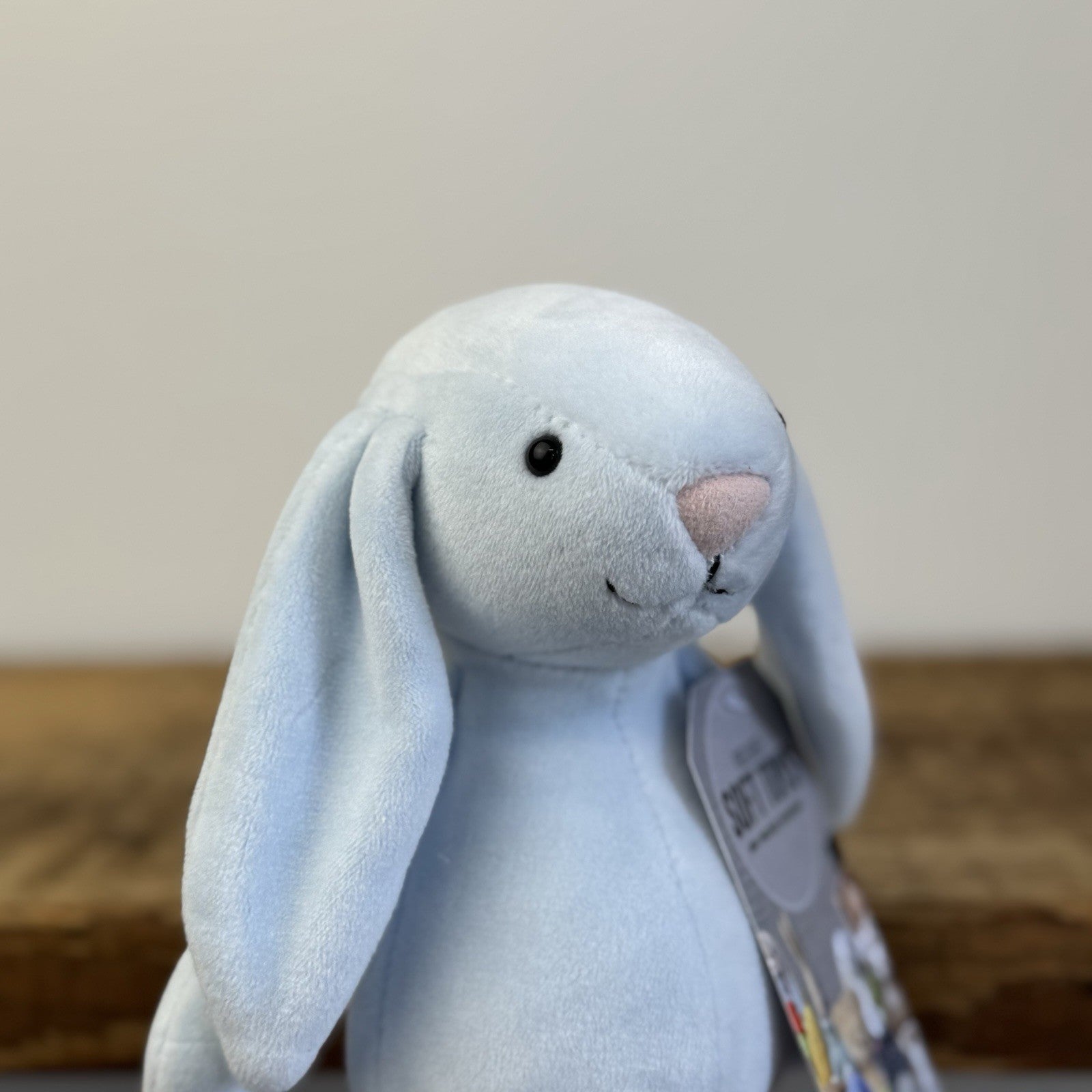 Jellycat My First Bunny Blue - Blue Suede Soft Baby Bunny Rabbit 8"