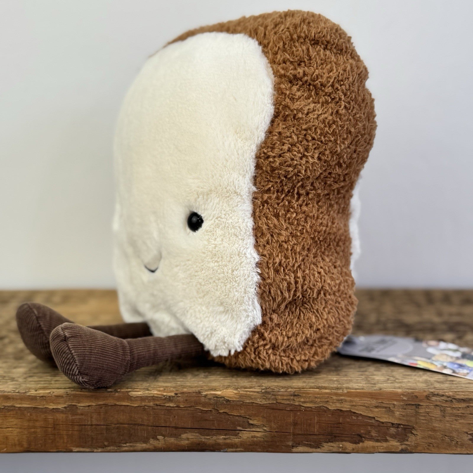 Jellycat Amuseable Toast - Slice Of Bread Plush Soft Toy Retired Collectible 12”