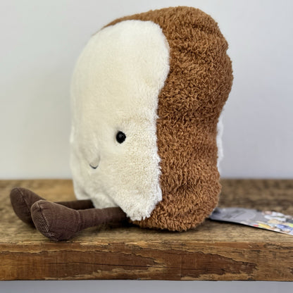 Jellycat Amuseable Toast - Slice Of Bread Plush Soft Toy Retired Collectible 12”