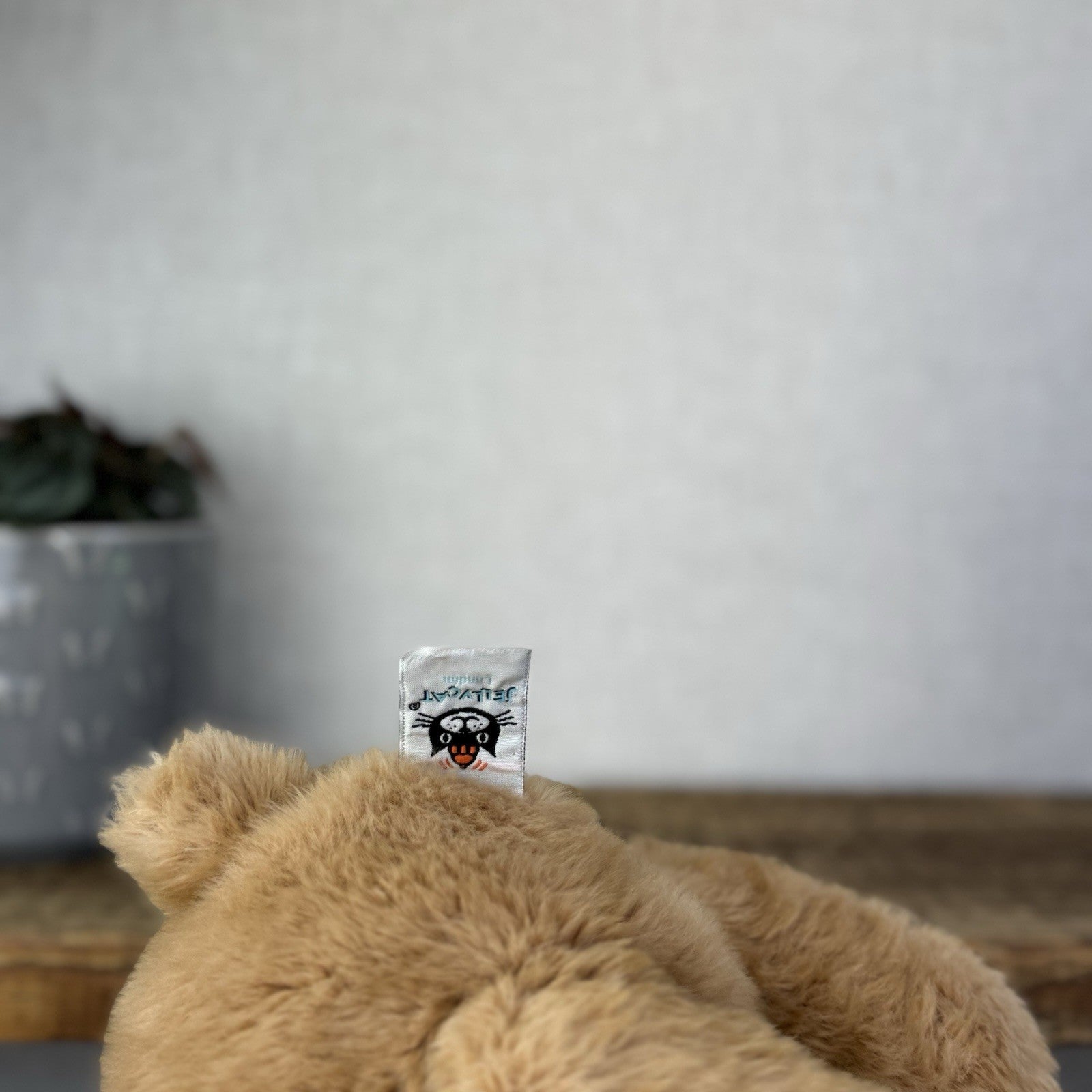 Jellycat Medium Benjamin Bear - Maple Colour Larger Beanie Bear Plush Bear 14”