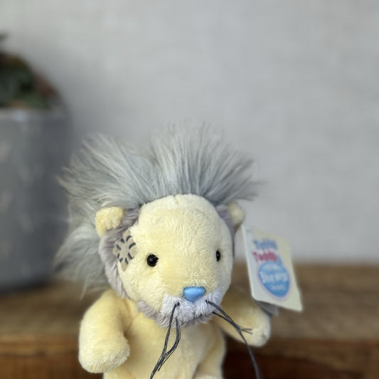 Blue Nose Friends Leboo The Masai Lion - Yellow Mini Lion With Tags Beanie 5”
