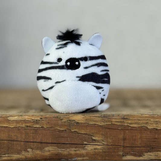 Squishmallow Squishville - Tiny Zebra Soft Toy Plush - Freddie Zebra 2” (#2)