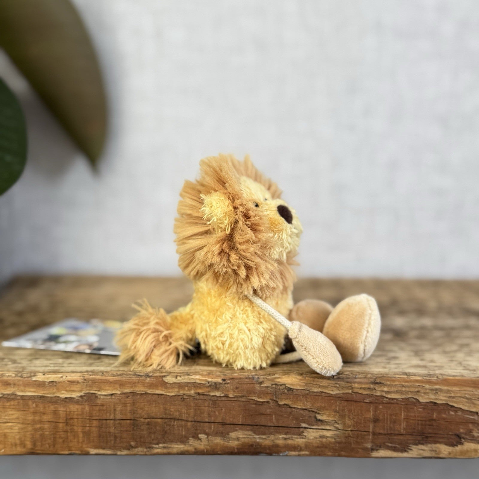 Jellycat Lion Jungle Babbler Vintage Soft Plush Toy Retired 4.5" (working Order)