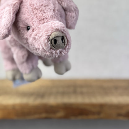Jellycat Small Parker Piglet - Small Retired Pig Soft Toy Beanie Pink Piglet #2
