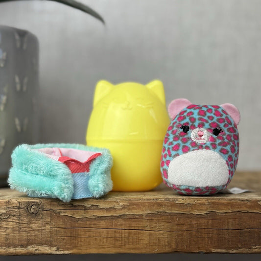 Squishmallow Squishville - Chelsea The Cheetah -With Capsule & Accessory 2” Tiny