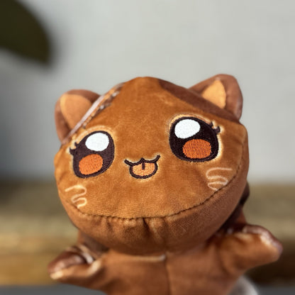 Aphmau MeeMeows - Chocolate Cake Kitty Brown Cute Pocket Money Pal Small Cat 5"