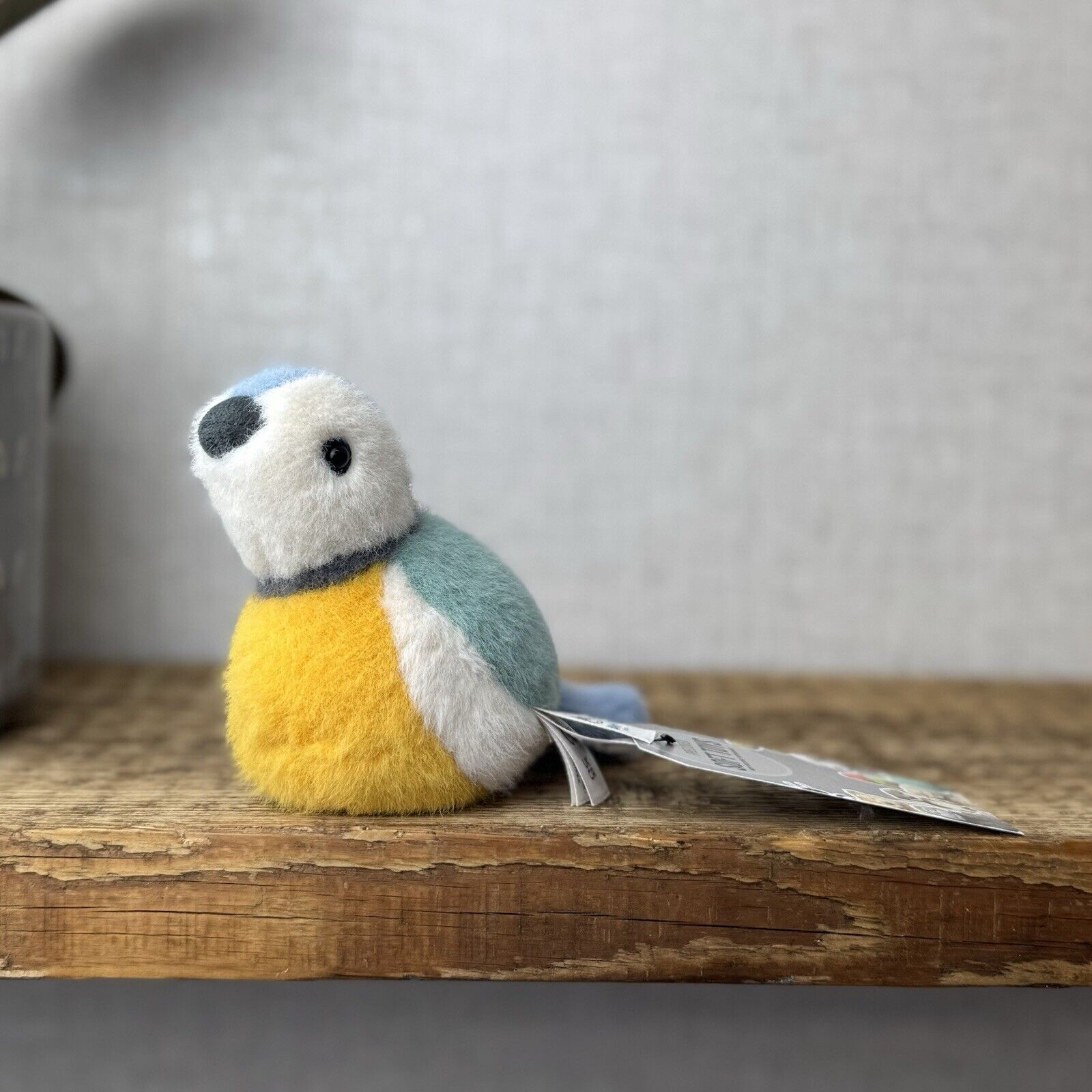 Jellycat Birdling Blue Tit - Birdling Jellycat Small Tiny Pocket Pal Beanie Bird