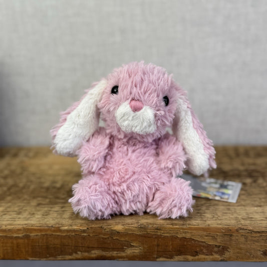 Jellycat Yummy Bunny Tulip - Pink Miniature Beanie Bunny Rabbit Small 5"
