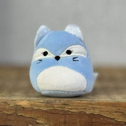 Squishmallow Squishville - Arctic Fox Blue Mini Plush Kendra Sparkly Ears