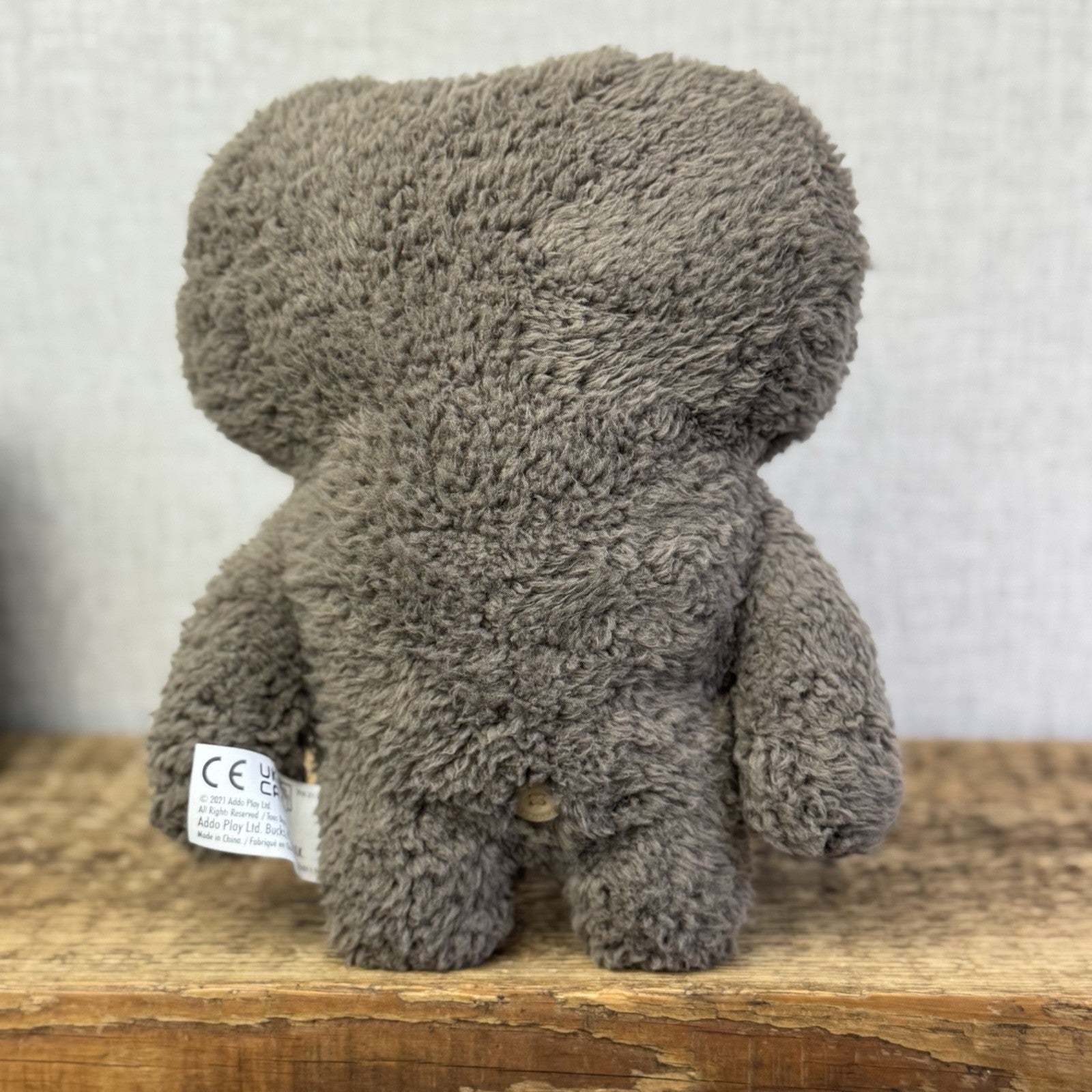 Fuggler Annoyed Alien - Brown Three Eyed Fuggler Rare Snuggle Brown Fleece Rare
