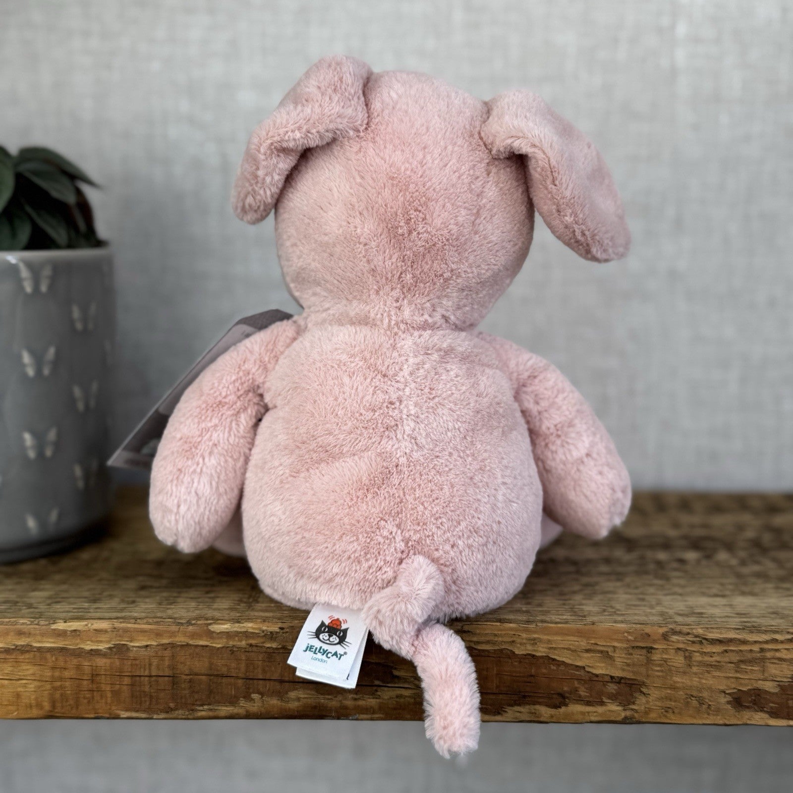 Jellycat Nimbus Pig - Chunky Retired Pink Piglet Soft Toy Plush Rare 9”