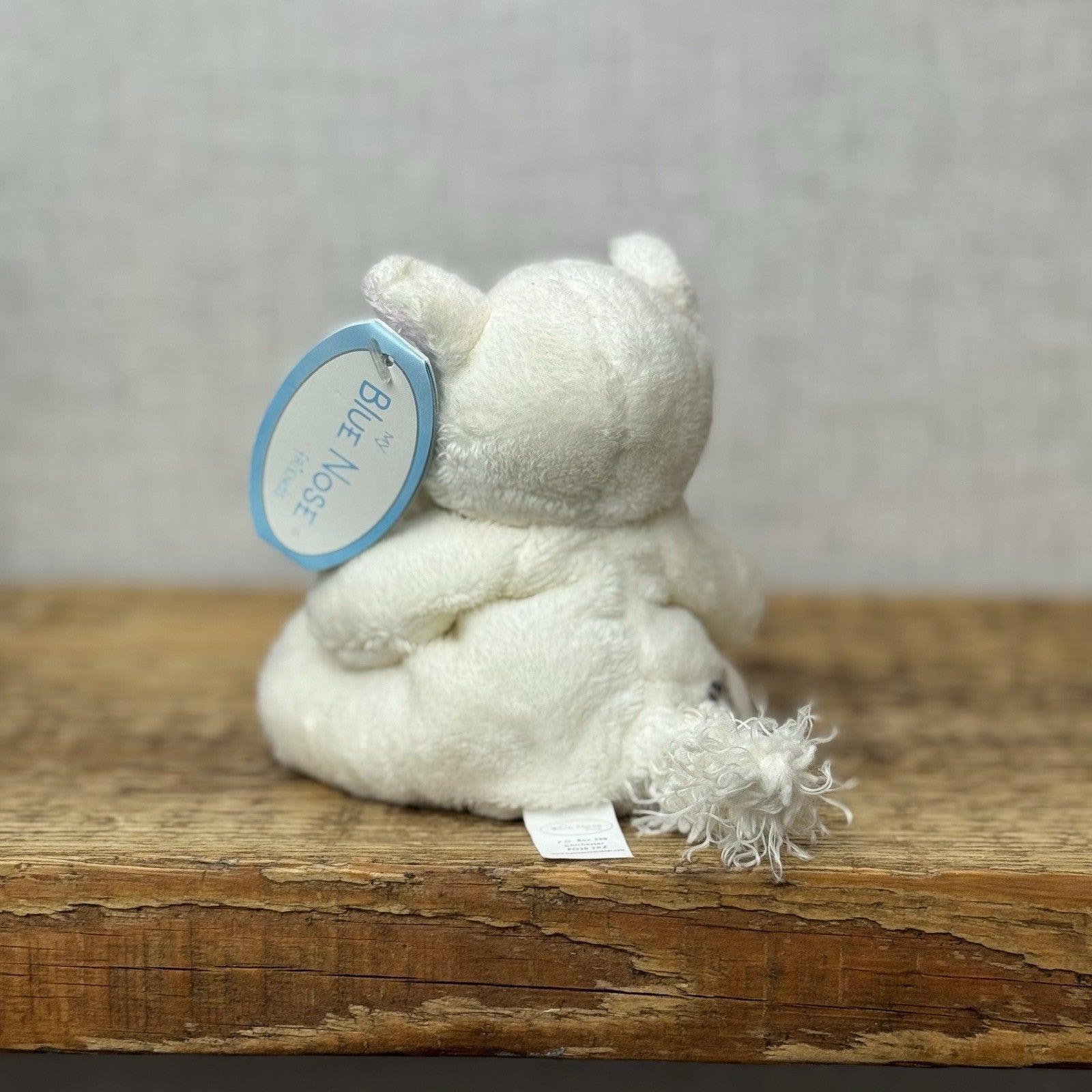 Blue Nose Friends - Digger Westie Dog #24 Pink/White Miniature Plush NWT 5"