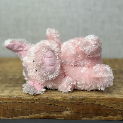 Russ Berrie Luvvies - Celeste The Pig Beanie - Pudding Pig Soft Toy Tiny 4” NWT