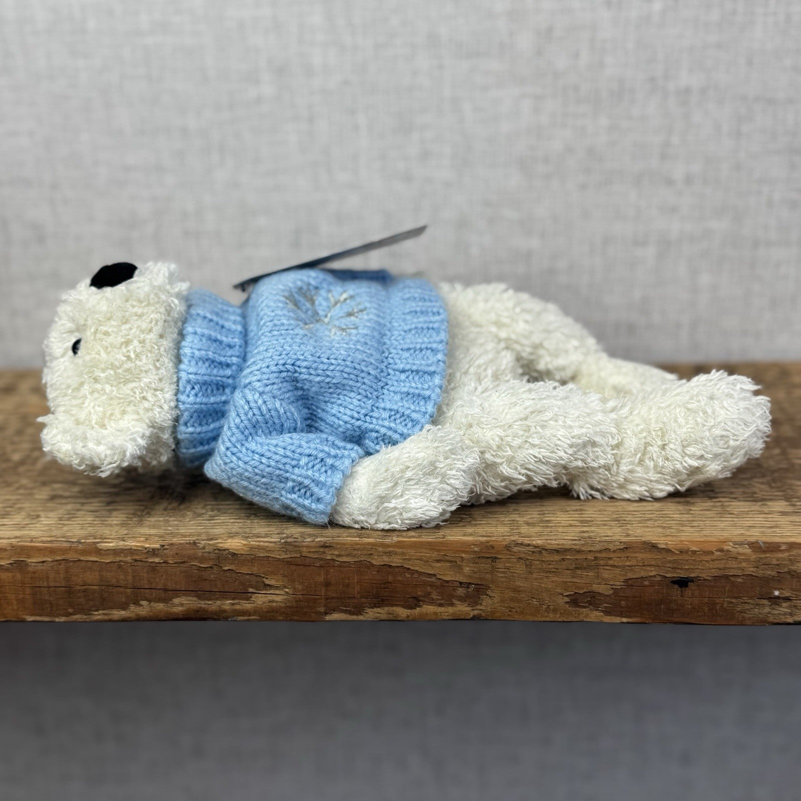 Jellycat Small Winter Tumbler Bear - Bunglie Style Bear Beanie Plush 11" Small