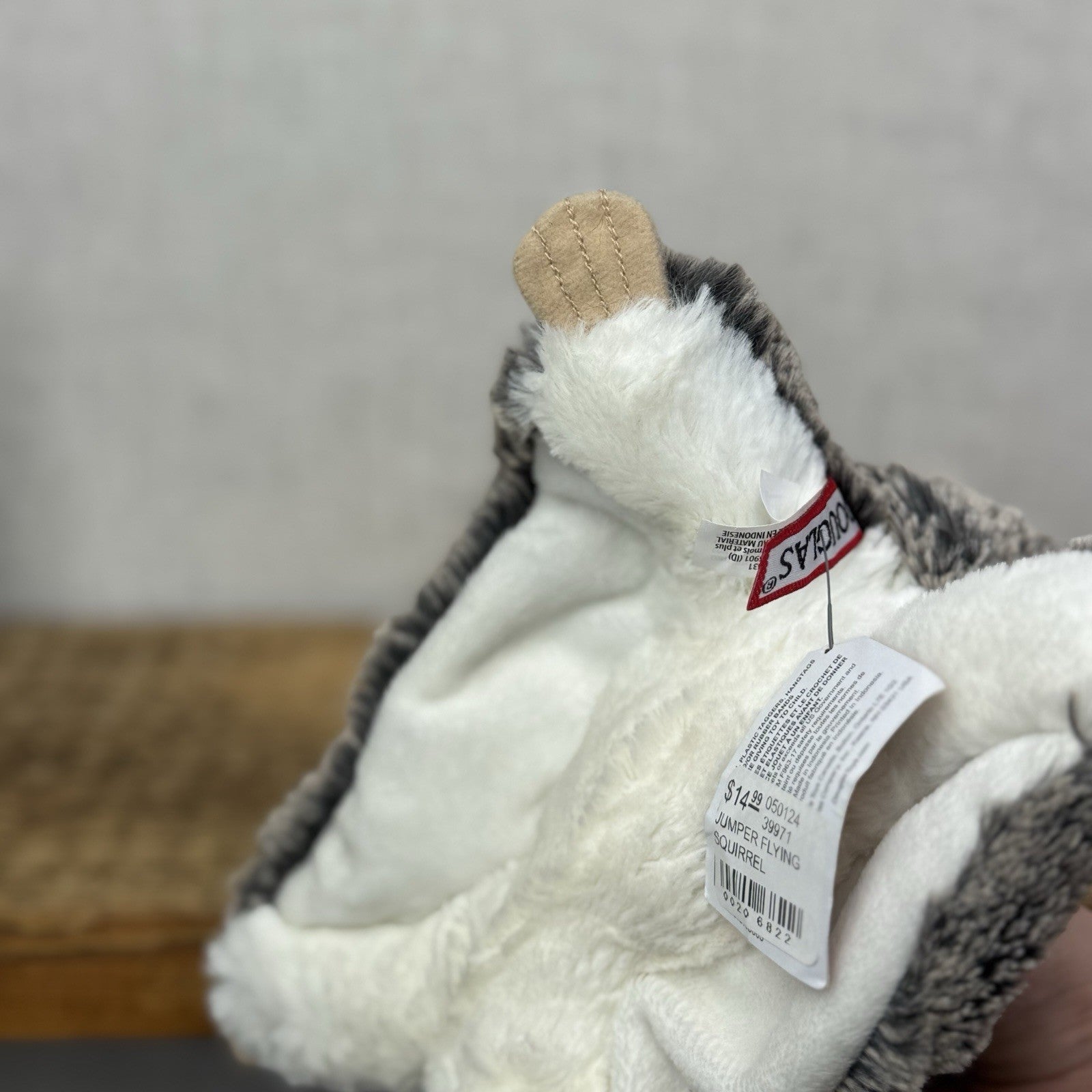 Douglas Cuddle Toy Sugar Glider Floppy Brown BNWT