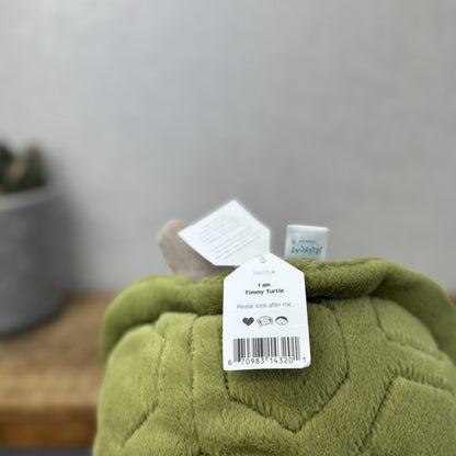 Jellycat Timmy Turtle - Grumpy Turtle Soft Toy (With Tags) Beanie Turtle 12"