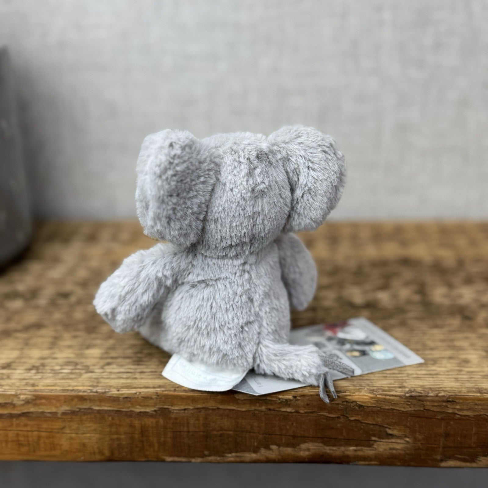 The Little White Company Tiny Bashful Grey Elephant - Mini Elephant (Jellycat) 