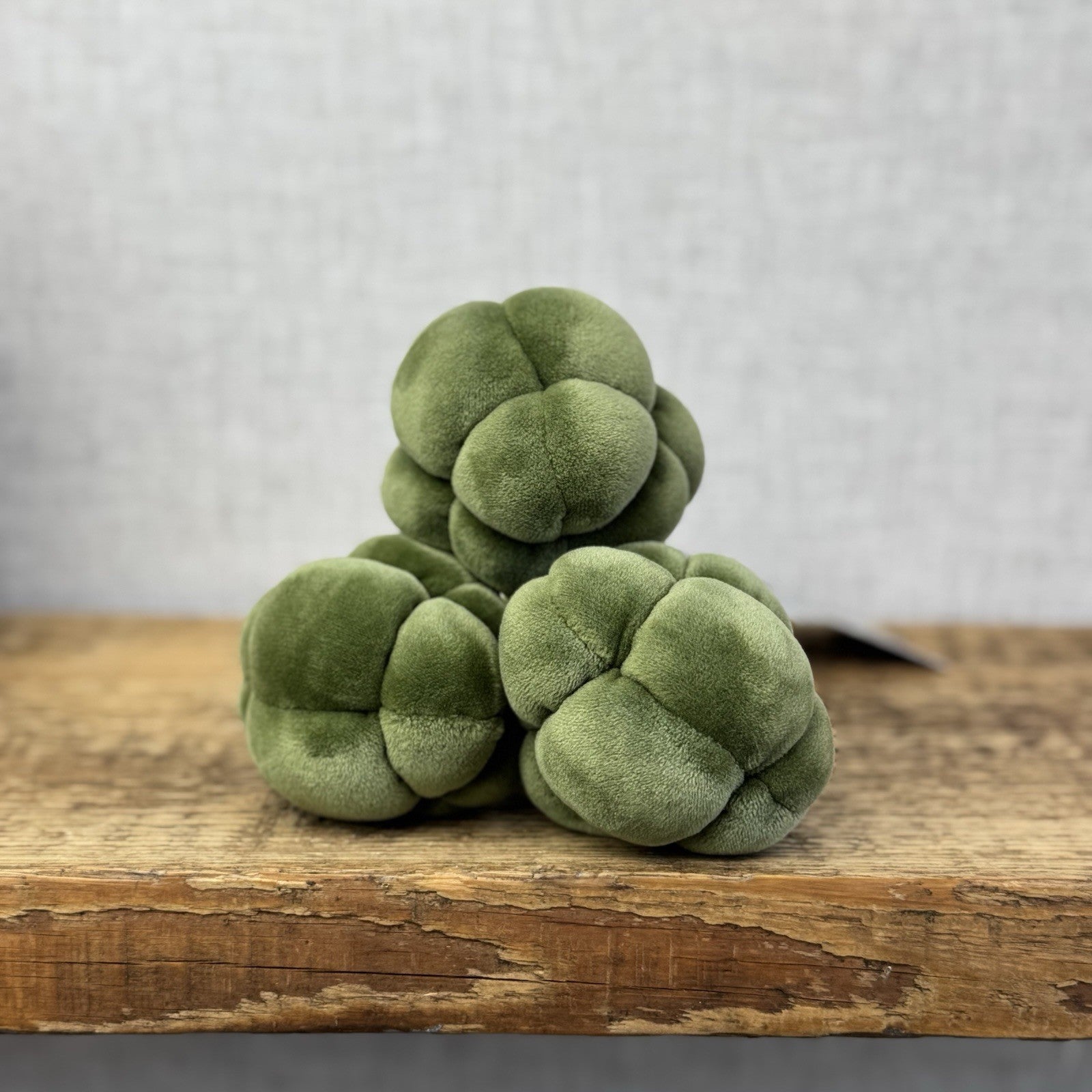 Jellycat Vivacious Broccoli - Soft Toy Food Play Vegetables Suede Beanie 8” (#2)