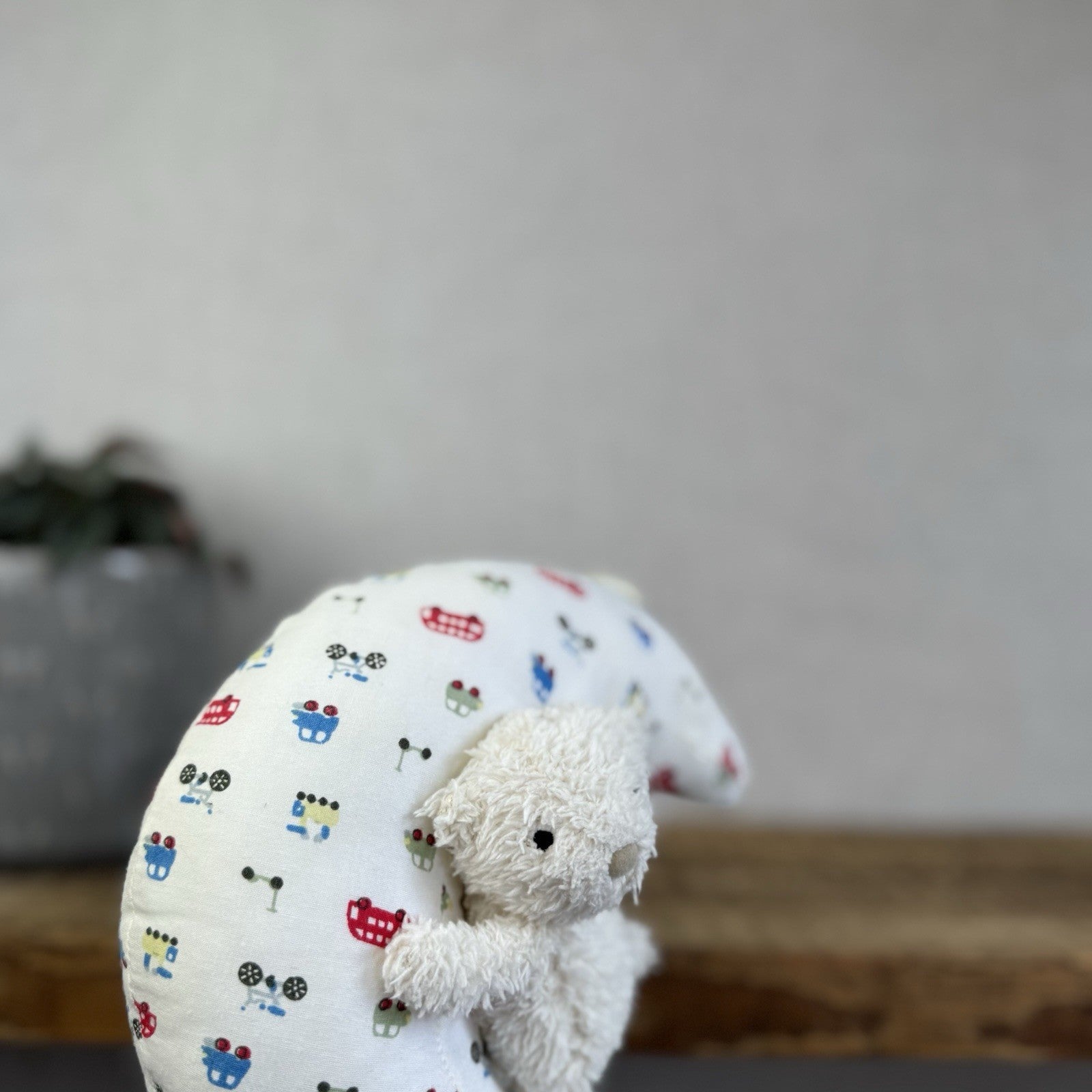 Jellycat Bedtime Bear Musical Pull - Cream Bear Moon Stars Lullaby Retired Rare